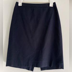 J. Crew Pencil Skirt in Navy Size 0